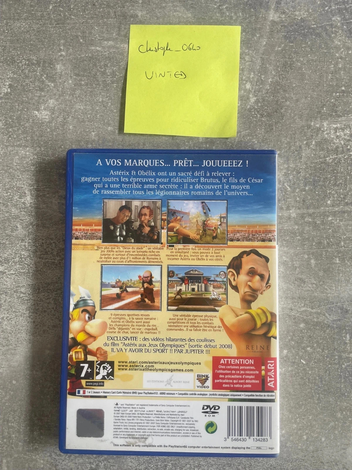 Asterix op de Olympische Spelen voor Sony PS2 / playstation 2 in het Frans. – photo 3